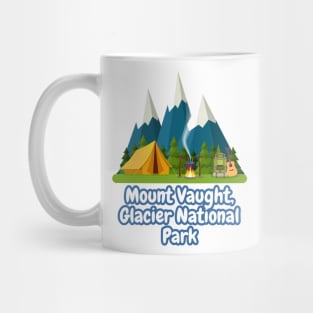 Mount Vaught, Glacier National Park Mug